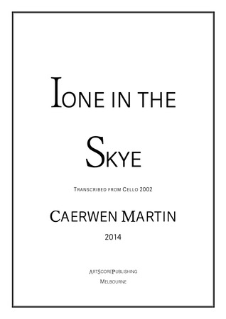 Ione in the Skye for Violin