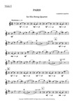 Paris for String Quartet