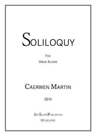 Soliloquy for Oboe Alone