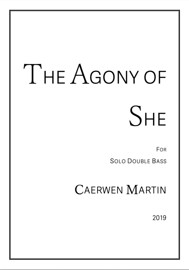 The Agony of She