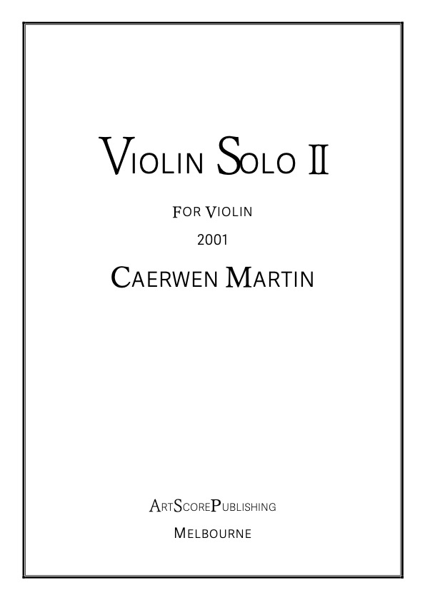 Violin Solo II