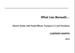 What lies beneath…