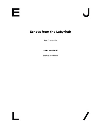Echoes from the Labyrinth