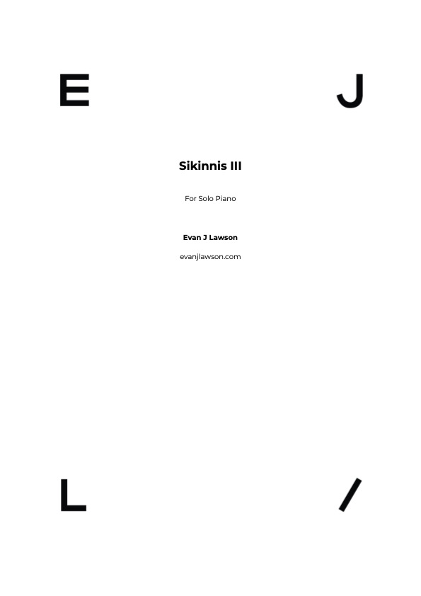 Sikinnis iii