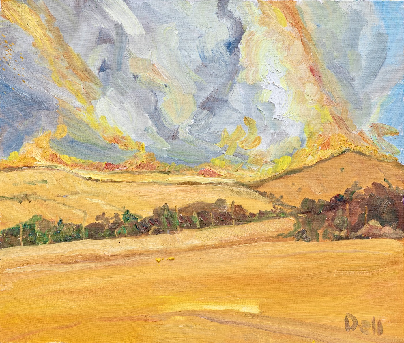 Fire Near Violet Town