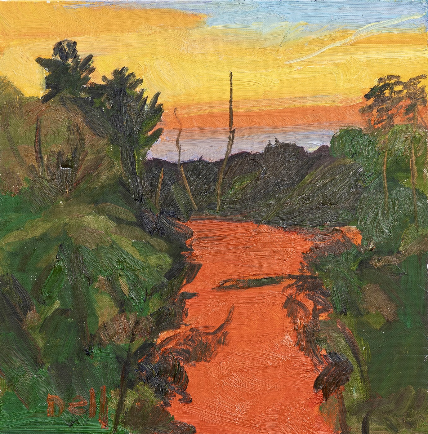 Vivid Sunset at Eltham